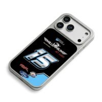 Brennan Poole 15 NASCAR Ford iPhone 17 Pro Max Electroplated Silver Case2