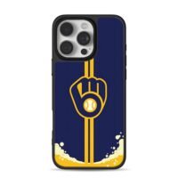Brewers baseball fist beer foam iPhone 16 Pro Max Black Case