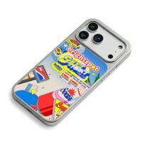 Brightspot Super MRKT soda art iPhone 17 Pro Max Electroplated Silver Case2