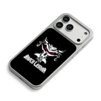 Brock Lesnar skull red eyes iPhone 17 Pro Max Electroplated Silver Case2