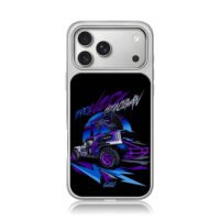 Bronco Hoonigan Monster race truck iPhone 17 Pro Max Electroplated Silver Case1
