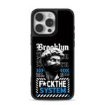 Brooklyn masked David anti system iPhone 16 Pro Max Black Case