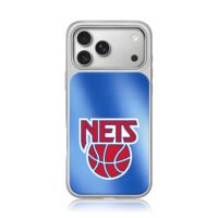 Brooklyn Nets blue basketball iPhone 17 Pro Max Electroplated Silver Case1