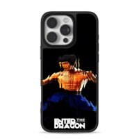Bruce Lee Enter the Dragon art iPhone 16 Pro Max Black Case