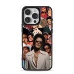 Bruno Mars multi photo collage Phone Case for iPhone 11-17 & Samsung Galaxy S24-S26