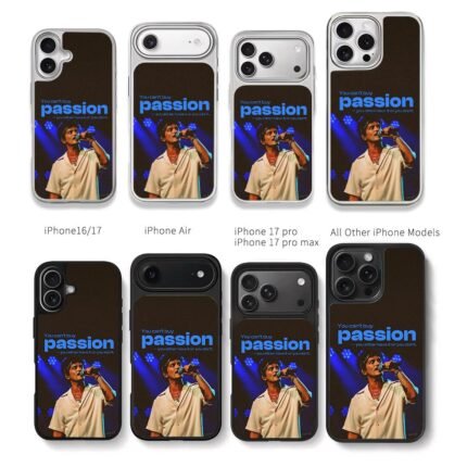 Bruno Mars performing passion Chris Brown Phone Case Black Electroplated Silver For Iphone 11 To 17