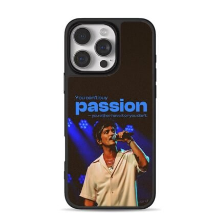 Bruno Mars performing passion iPhone 16 Pro Max Black Case