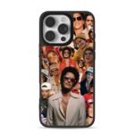Bruno Mars photo collage Phone Case for iPhone 11-17 & Samsung Galaxy S24-S26