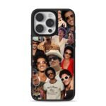 Bruno Mars photo collage Phone Case for iPhone 11-17 & Samsung Galaxy S24-S26