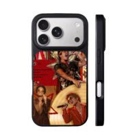 Bruno Mars singing collages iPhone 17 Pro Max Black Case