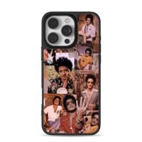 Bruno Mars vintage collage Phone Case for iPhone 11-17 & Samsung Galaxy S24-S26