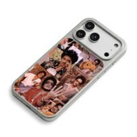 Bruno Mars vintage collage iPhone 17 Pro Max Electroplated Silver Case2