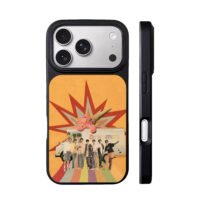 BTS Dynamite icecream van art iPhone 17 Pro Max Black Case