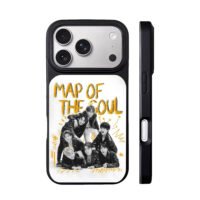 BTS Map of the Soul group pic iPhone 17 Pro Max Black Case