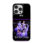 BTS Yet to Come purple concert iPhone 16 Pro Max Black Case