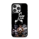 Buakaw Muay Thai fighters wai iPhone 16 Pro Max Black Case