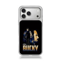 Bucky Avengers Infinity War iPhone 17 Pro Max Electroplated Silver Case1
