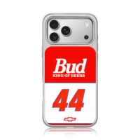 Bud King of Beers 44 Chevy iPhone 17 Pro Max Electroplated Silver Case1