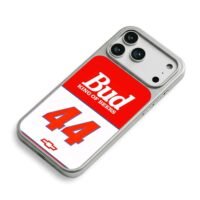 Bud King of Beers 44 Chevy iPhone 17 Pro Max Electroplated Silver Case2