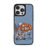 Bugs Bunny Whats Up Doc carrot iPhone 16 Pro Max Black Case