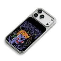 Bulbasaur Halloween pumpkin iPhone 17 Pro Max Electroplated Silver Case2