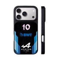 BWT Alpine F1 Team Number 10 iPhone 17 Pro Max Black Case