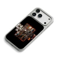 Call of Duty Black Ops 3 logo iPhone 17 Pro Max Electroplated Silver Case2