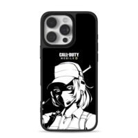 Call of Duty Mobile anime girl Phone Case for iPhone 11-17 & Samsung Galaxy S24-S26