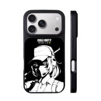 Call of Duty Mobile anime girl iPhone 17 Pro Max Black Case