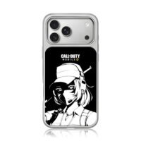 Call of Duty Mobile anime girl iPhone 17 Pro Max Electroplated Silver Case1