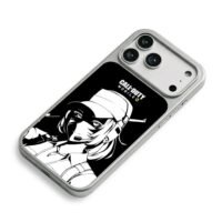 Call of Duty Mobile anime girl iPhone 17 Pro Max Electroplated Silver Case2