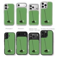 Callaway golf club tee ball Chris Brown Phone Case Black Electroplated Silver For Iphone 11 To 17