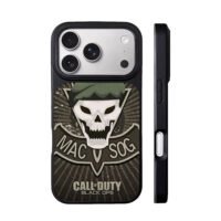 CallOfDutyBlackOpsMACSOGskull iPhone 17 Pro Max Black Case