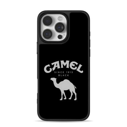CamelLogoCamelSilhouette1913 iPhone 16 Pro Max Black Case