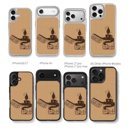 Camp cabin pines lighter LightItUp Chris Brown Phone Case Black Electroplated Silver For Iphone 11 To 17
