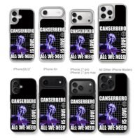 Canserbero singing love slogan Chris Brown Phone Case Black Electroplated Silver For Iphone 11 To 17