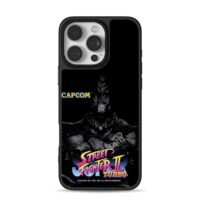 Capcom SF2 Turbo Akuma art Phone Case for iPhone 11-17 & Samsung Galaxy S24-S26