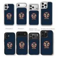 Captain America vintage star shield Chris Brown Phone Case Black Electroplated Silver For Iphone 11 To 17