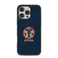 Captain America vintage star shield Phone Case for iPhone 11-17 & Samsung Galaxy S24-S26