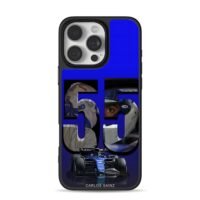 Carlos Sainz 55 F1 car helmets Phone Case for iPhone 11-17 & Samsung Galaxy S24-S26