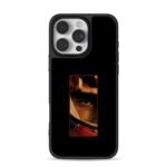 Carlos Sainz F1 Eye Close Art Phone Case for iPhone 11-17 & Samsung Galaxy S24-S26