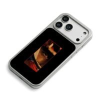 Carlos Sainz F1 Eye Close Art iPhone 17 Pro Max Electroplated Silver Case2