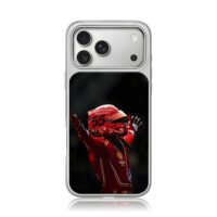 Carlos Sainz Ferrari 55 F1 win iPhone 17 Pro Max Electroplated Silver Case1