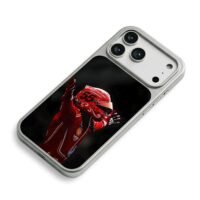 Carlos Sainz Ferrari 55 F1 win iPhone 17 Pro Max Electroplated Silver Case2