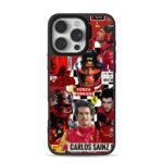 Carlos Sainz Ferrari F1 pics Phone Case for iPhone 11-17 & Samsung Galaxy S24-S26