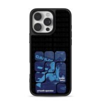 Carlos Sainz racing blue grid Phone Case for iPhone 11-17 & Samsung Galaxy S24-S26
