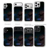 Carlos Sainz racing text art Chris Brown Phone Case Black Electroplated Silver For Iphone 11 To 17
