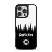 Carpathian Forest pine compass iPhone 16 Pro Max Black Case
