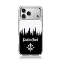 Carpathian Forest pine compass iPhone 17 Pro Max Electroplated Silver Case1