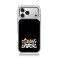Cartoon Network classic toons iPhone 17 Pro Max Electroplated Silver Case1